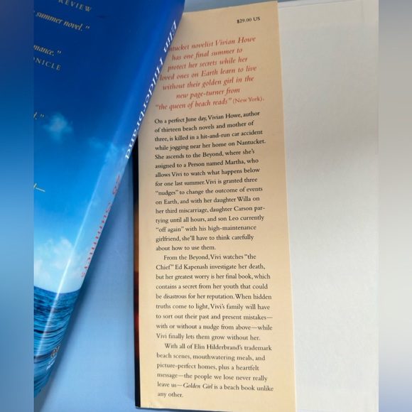 Hardcover Novels by Elin Hildebrand - 28 Summers & Golden Girl - Like New - Picture 5 of 10